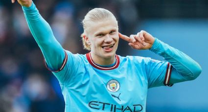 Haaland bate un récord de goles del Manchester City