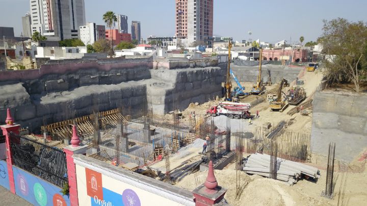 Reinician construcción de 'Vía Zócalo' suspendida en Barrio Antiguo