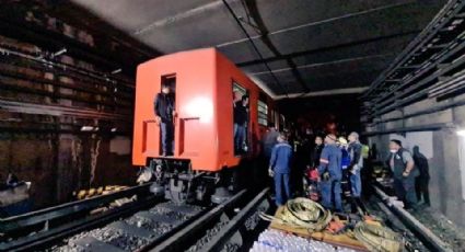 Detienen a conductor del Metro de la CDMX por choque de trenes