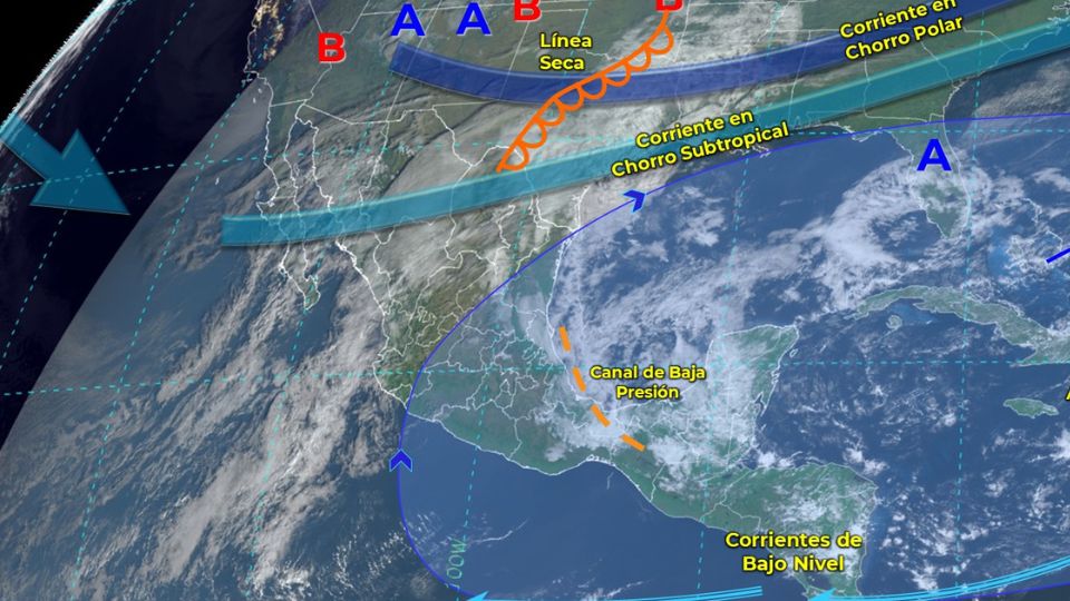 Frentes fríos en México, ¿Dónde afectará? Foto: Conagua