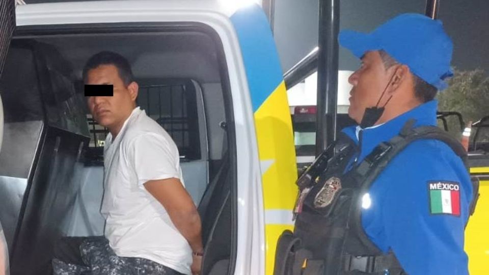 Hombre detenido en Monterrey | Especial.