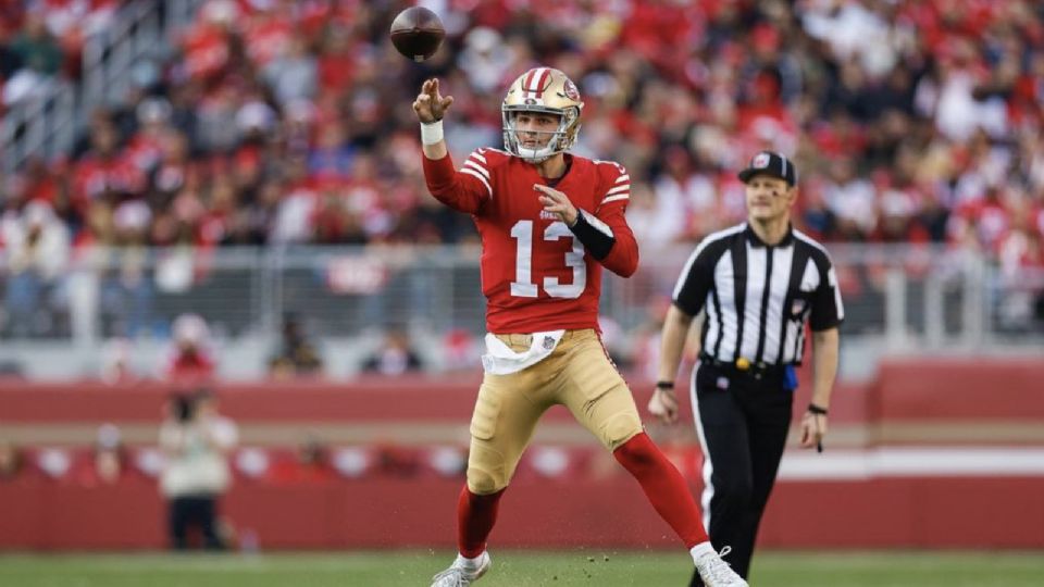 El quarterback de San Francisco, Brock Purdy, resultó lesionado en la Final de Conferencia