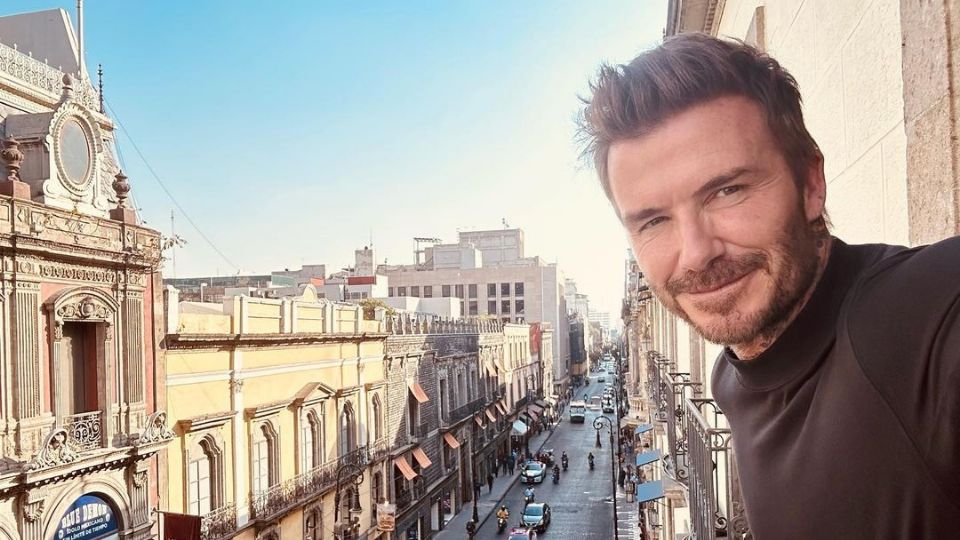 David Beckham, ex jugador inglés visita CDMX | Instagram / David Beckham. 
