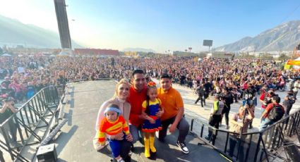 Celebran junto a Bely y Beto el Día de Reyes en Santa Catarina