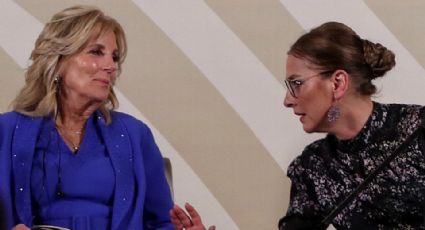 Jill Biden y Gutiérrez Müller se reúnen para evento cultural