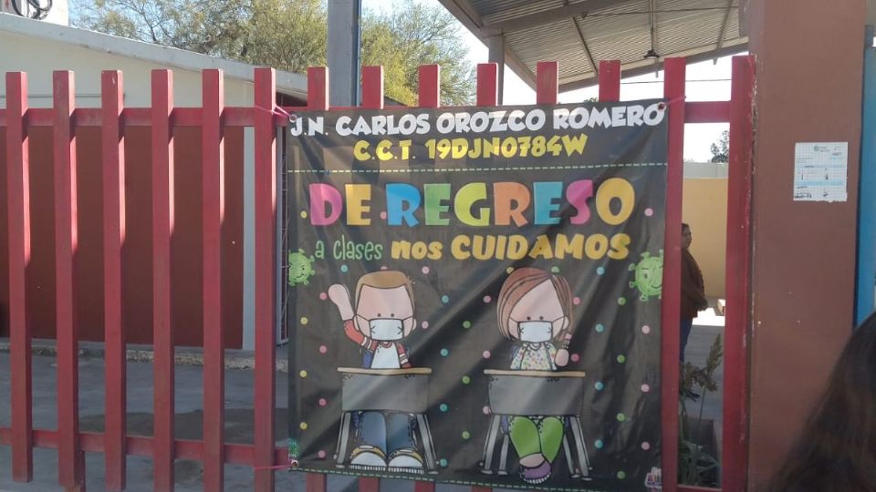 Jardín de Niños previo al regreso a clases | Facebook / Secretaría de Educación de Nuevo León.
