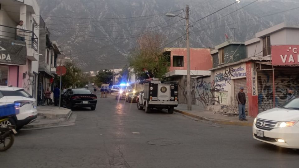 Lugar de los hechos en Santa Catarina. Foto: Cortesía