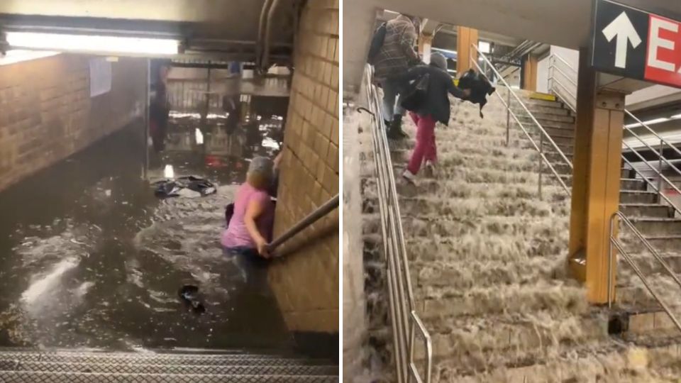 Inundaciones en Nueva York