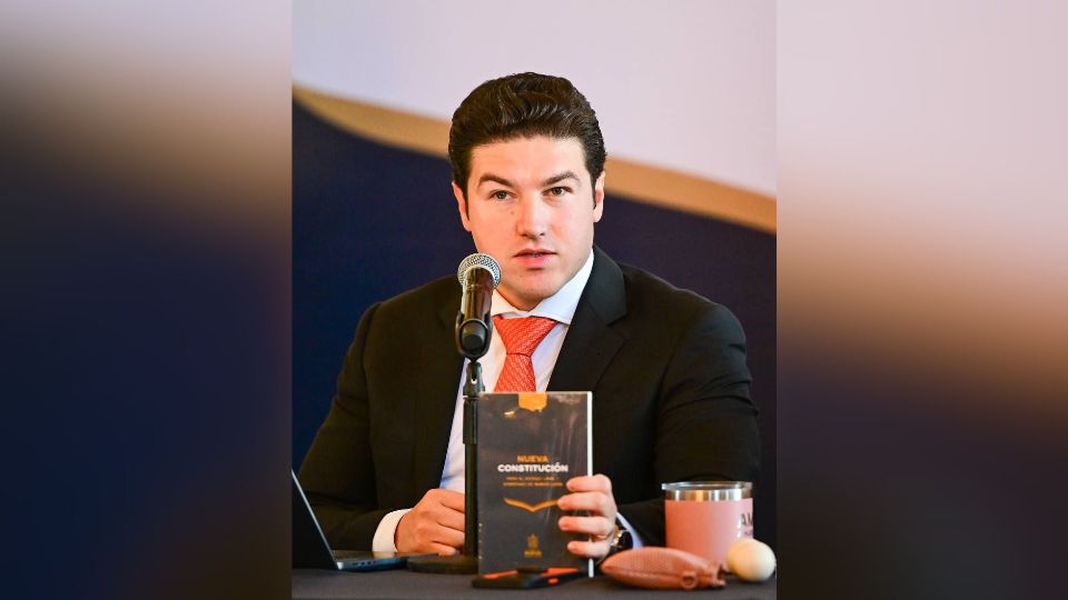 Samuel García, gobernador de Nuevo León.