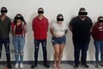 Capturan a 9 presuntos miembros de grupo criminal en García