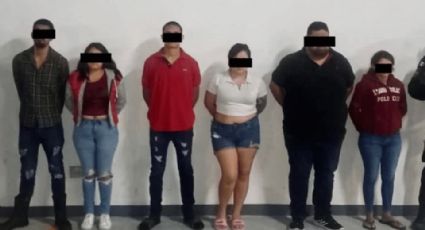 Capturan a 9 presuntos miembros de grupo criminal en García