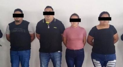 Detienen a 4 personas con drogas tras derrapar camioneta en la que viajaban