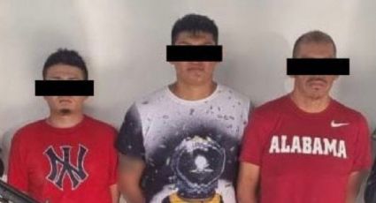 Detienen a 3 hombres con armas y drogas en San Pedro