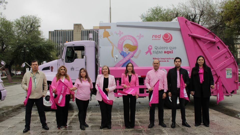 El banderazo de salida lo realizó Red Ambiental de la mano de autoridades del municipio de Monterrey.