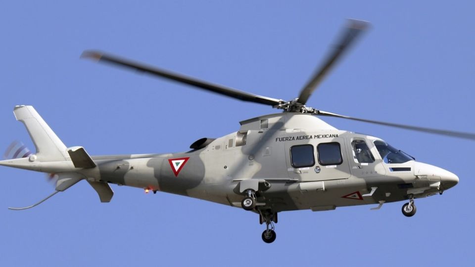 Helicóptero de la Fuerza Área Mexicana