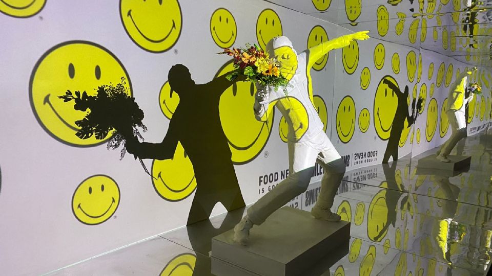 Obras de 'Inside Banksy'.