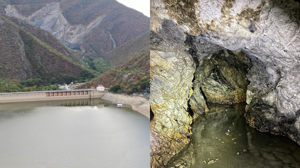 Hallan cueva sumergida en Presa La Boca