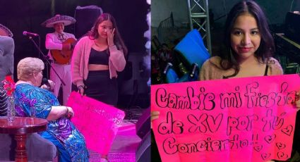 Video: Joven cambia su fiesta de XV años por concierto de Paquita la del Barrio