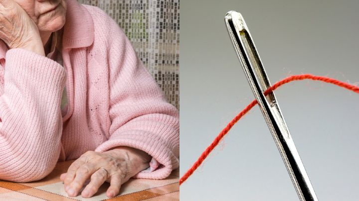 Encuentran aguja en el cerebro de una anciana de 80 años