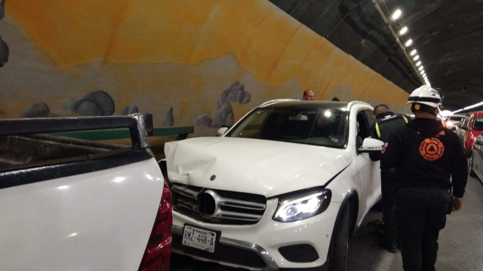 Accidente en el Túnel de la Loma Larga.