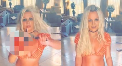 Britney Spears preocupa a fans; sube nuevo video bailando con cuchillos 