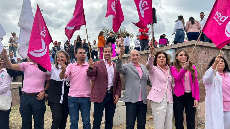 Arranque de Campaña Rosa en San Luis Potosí.