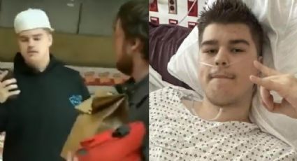 Repartidor balea a youtuber que intentó jugarle una broma