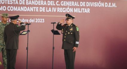 Llega Maximiliano Cruz a la comandancia de la IV Región Militar