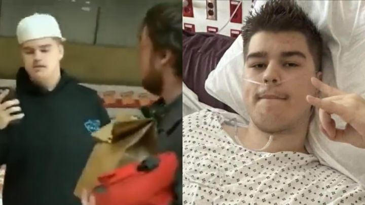 Repartidor balea a youtuber que intentó jugarle una broma