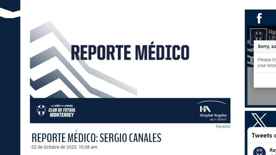 Rayados presentó la noticia esta mañana