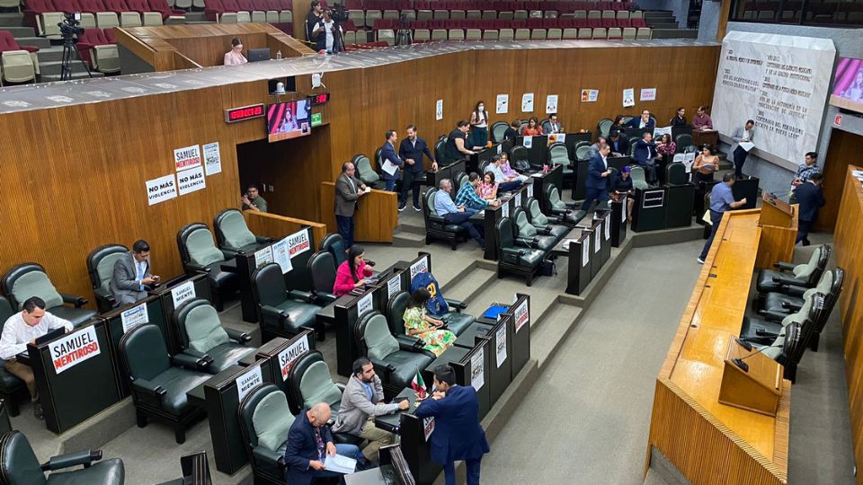 Pleno del Congreso de Nuevo León.