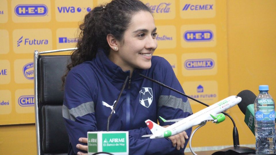 Eva Espejo, en conferencia de prensa post Clásico Regio Femenil 32.