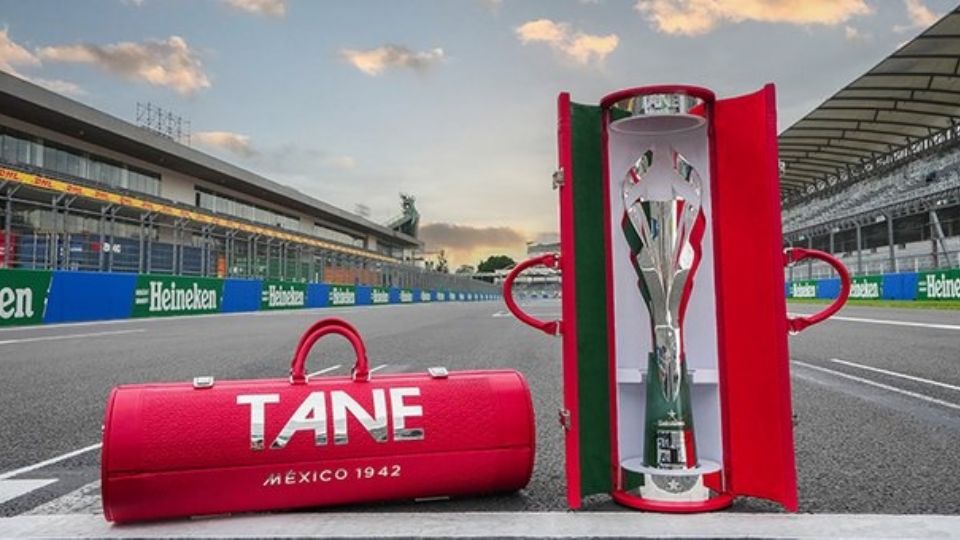 El Gran Premio de México ha dado a conocer los trofeos que se llevarán los ganadores y los cuales han sido creados por la casa de lujo TANE.