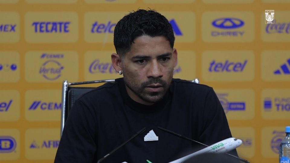 Javier Aquino, en conferencia de prensa previo al juego ante el Cruz Azul.