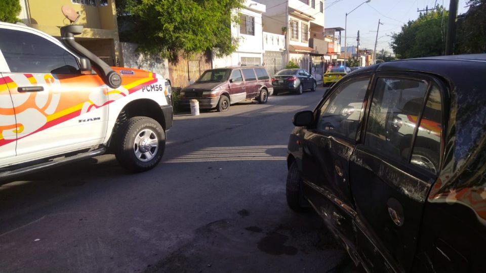 Accidente en Monterrey.