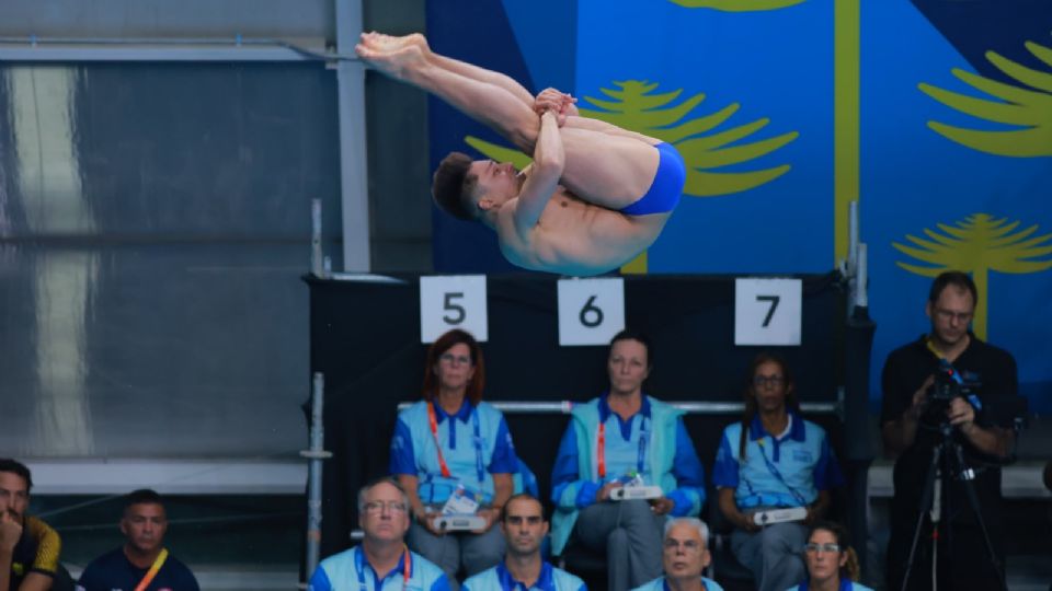 Osmar Olvera se une a los medallistas de Oro para México en los Panamericanos.