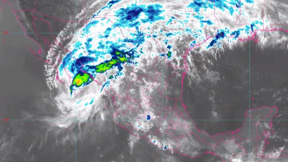 Imagen satelital de 'Norma'.