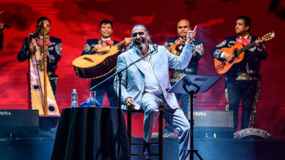 El concierto “Cigala canta a México”.