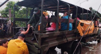 Ante paso de 'Norma' cierran aeropuertos y desalojan familias en Sinaloa