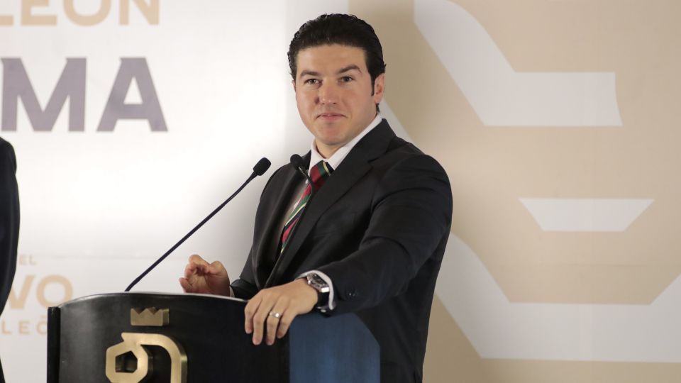 Samuel García, gobernador de Nuevo León.