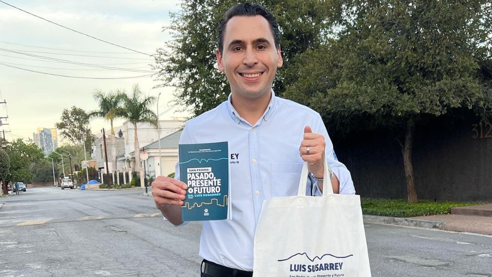 Luis Susarrey, actual diputado del PAN en el Congreso de Nuevo León.