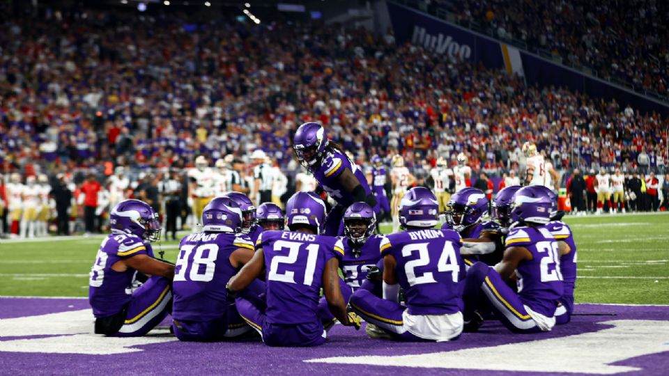 Minnesota Vikings estuvieron siempre delante del marcador ante los 49ers