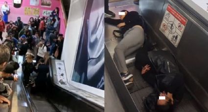 Falla en escaleras eléctricas del Metro deja 7 personas lesionadas en CDMX