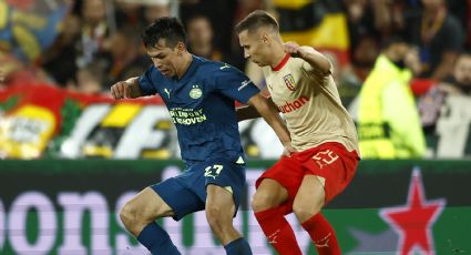 El PSV del 'Chucky' Lozano se olvida de ganar y empata contra el Lens