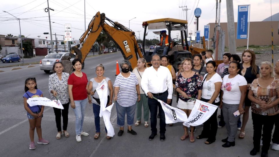 Alcalde de Escobedo, Andrés Mijes.