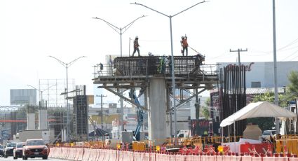 Metrorrey guarda silencio sobre columna de Línea 6 con daños