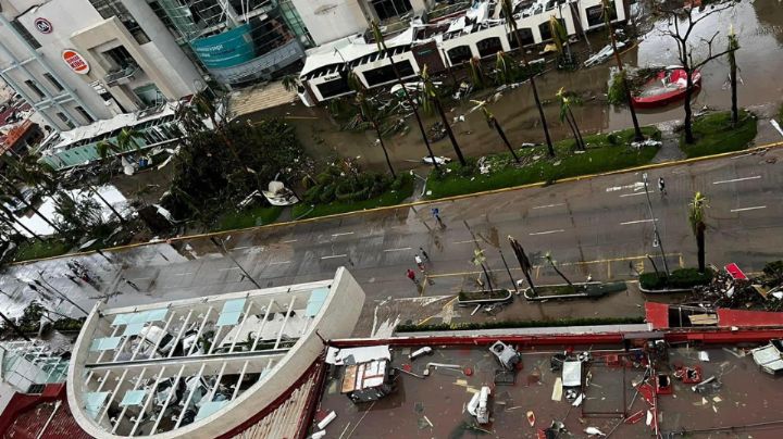 Otis se degrada a tormenta tropical; Acapulco sigue incomunicado