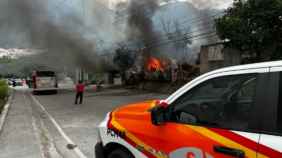 Casa se incendia en La Estanzuela