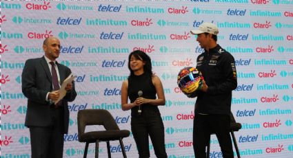 Karla Lozano, la regia que diseñó el casco de ‘Checo’ Pérez para el GP de México