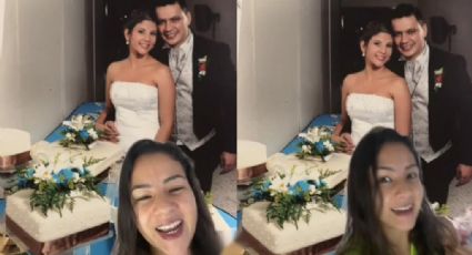 Critican a mujer por congelar por un año un pastel para su boda